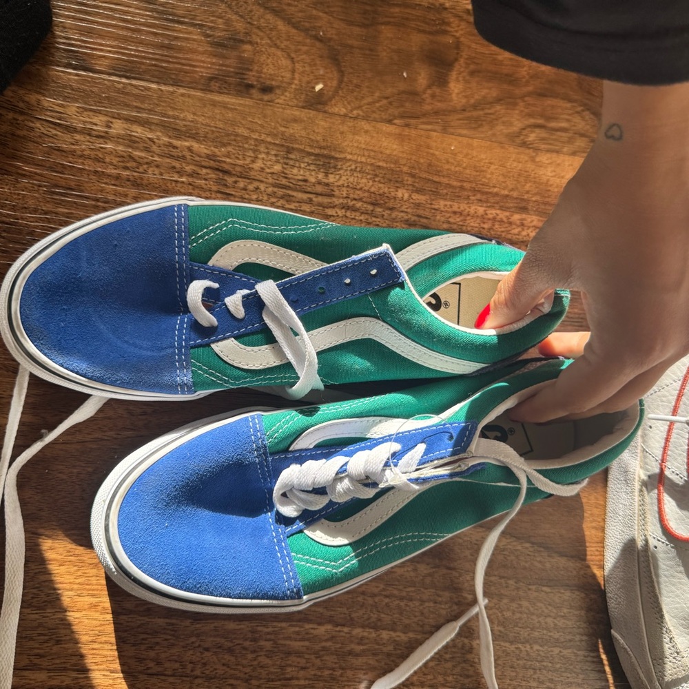 Multi color vans